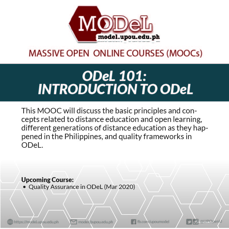ODeL101 Course Description